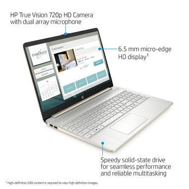 LAPTOP 🎁NUEVA🎁📦CAJA, HP (15-ef1072wm), 15.6" HD, AMD Athlon Silver 3050U, 4GB RAM, Radeon, 128GB SSD, 8Horas - Img 127006115