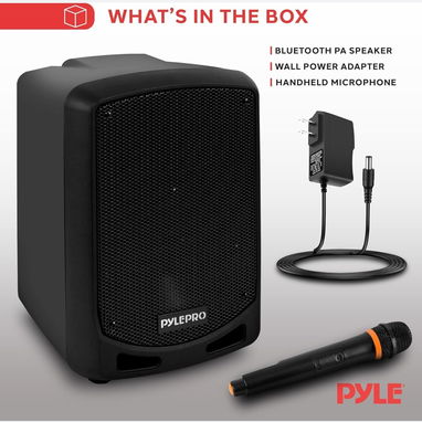 Pyle Altavoz PA Karaoke Bluetooth 600W - Bocina Portátil con micrófono inalámbrico 🌐 - Img 127559597