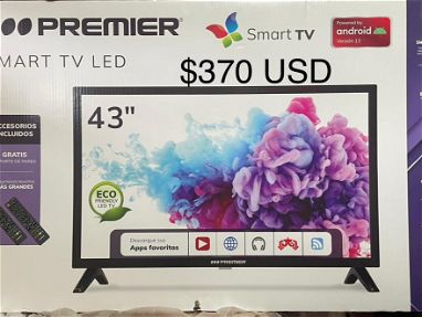Smart TV LED Premier de 43", nuevo, $370 USD‼️ - Img main-image