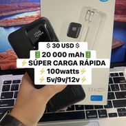 🆕Power Bank/Batería Portátil ‼️NUEVOS EN CAJA‼️ 🤯CARGA SÚPER RÁPIDA 🤯‼️ ⚡️20000mah - 74w - Img 52978324