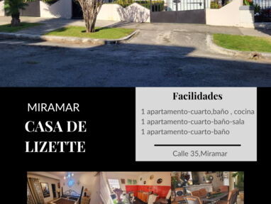 ⭐ Renta apartamento en Miramar con todas las comodidades,(+53)56590251 - Img main-image-44747987