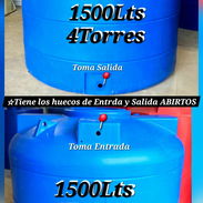 *Tanques Plásticos para agua💧750Lts, 850Lts y 💎1000Lts 4Torres 💎 NUEVOS *Tanque para agua 💦 CON ENVIO GRATIS* - Img 52334303