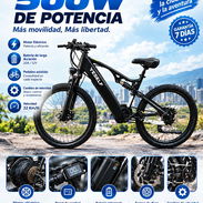 🚲 Bicicleta Eléctrica YESELF 500W | 40-50 KM | Batería Extraíble - Img 57568227