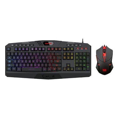 Mouse y teclado red dragon de uso bien cuidados - 2/3