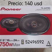 🛑 Reproductora PIONEER Bluetooth USB 🔺$90  🛑Bocinas Ovaladas  750W 🔺$140    52496592 - Img 45666191