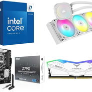 KIT i7-14700K PC KIT 🤩 Asus Z790 MAX Gaming Wifi7 + RGB 8GB + DISIPADOR LIQUIDO 🆕 0km - Img 54933372