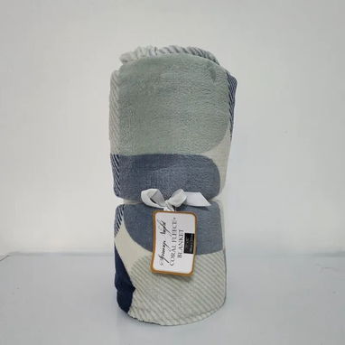 Colchas antialérgicas, 100% poliéster, con tela peluche, (THog) - 7/8