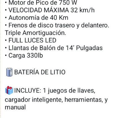 Bicicleta Eléctrica - 2/2