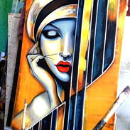 Pintura óleo sobre lienzo - Img 55644126
