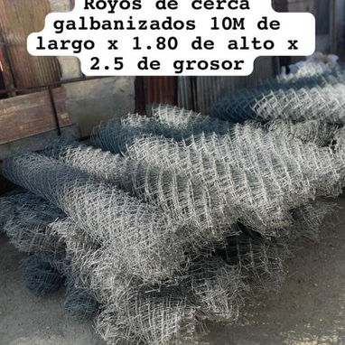 Royos d cerca 10m de largo ×1.80 d alto si compra más d uno tendrá un descuento - Img 121925000