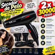 Secador de cabello (pelo) 2x1 - Img 57892834