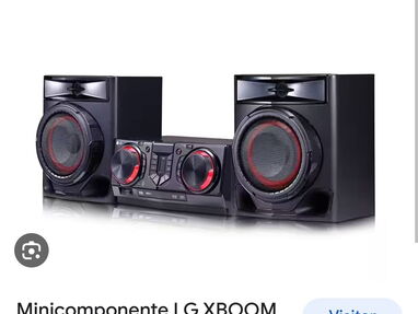 Minicomponente LG XBOOM CJ44 de 480 W de potencia RMS, Multi Bluetooth, TV Sound Sync, Karaoke ENVIO GRATIS - Img main-image