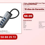 Hoco – Adaptador HB1C 4 en 1 Tipo-C a USB 3.0 con Velocidad 5Gbps - Img 57027137