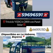 Triciclos VGDCA C800 CON PANEL SOLAR - Img 56241120