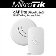 Punto de Acceso para Interior de 2.4GHz//Mikrotik cAP Lite RBcAPL-2nD//Antena Integrada de 1.5 dBi//RouterOS Level 4 - Img 52295077