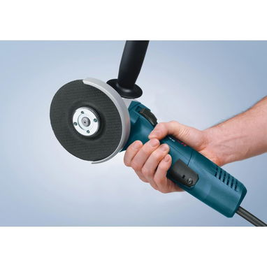 Pulidora BOSCH GWS8-45 / Esmeriladora angular 4-1/2' 900W (110V/60Hz) 11000RPM + DISCO DE DESBASTE, NUEVA EN CAJA. - Img 113294807