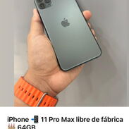 Iphone 11 Pro Max de 64gb libre de fabrica con bateria al 83%, con la pantalla remplazada, sin true tone ⭐⭐⭐⭐ - Img 45550092