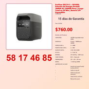 EcoFlow DELTA 3 – 1024Wh Estación de Energía Portátil 1800W AC (3600W Pico) | Carga Total en 56 Min | Batería LFP Expand - Img 54890371