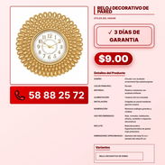 RELOJ DECORATIVO DE PARED VPT -0115 - Img 57869682