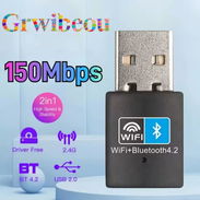 Adaptador WiFi + Bluetooth (2 en 1) 150Mbps - Img 55925221