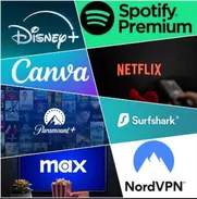 Venta de Netflix,HBO,Paramount,Prime,Video,Crunchyroll,Vix,Surfshark,Nordvpn,Canva - Img 49644597