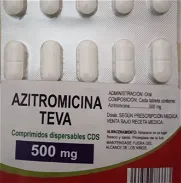 Azitromicina tab,500 mg, 10 tab, importado - Img 45782310