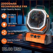 Se vende Ventilador regargable F6 original - Img 56545569