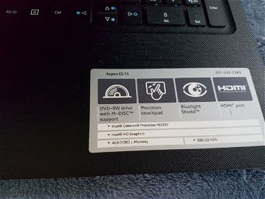Lapto acer como nueva ,0 detalles 4gb ram 500hdd - Img 65426810