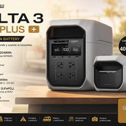 Combo de delta 3 Max Plus con su batería auxiliar - Img 56745202