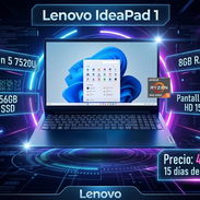 💻 LENOVO 💻 15" RYZEN 5 7520U - 8/256 GB HDMI - TIPO C. MENSAJERÍA CON FACTURA Y GARANTÍA. 📲 54833699 - Img 55195654