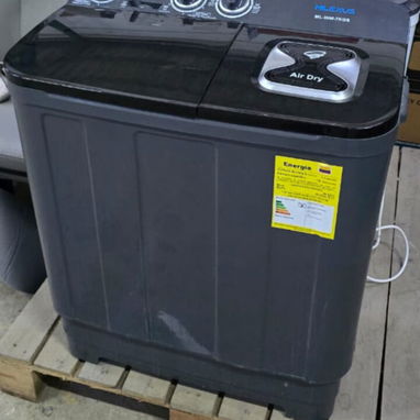 Lavadora semiautomática milexus 7kg negra rebajaaaaaaa - Img 114438426