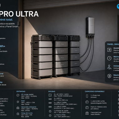 Ecoflow delta pro ultra 0km lo mejor en estaciones!!!Duerme tranquilo y sin preocupaciones - Img 121875281
