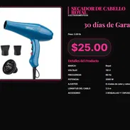 SECADOR DE CABELLO ROYAL - Img 57284558