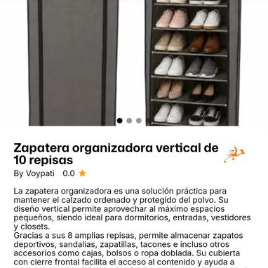 ZAPATERA/ ORGANIZADOR - 4/4