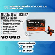 🔥🛠️ ¡MEZCLADORA ELÉCTRICA FINDER 1400W! 🛠️🔥 💵 PRECIO: 90 USD 🛡️ Garantía de 20 días - Img 55647020