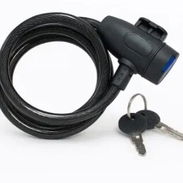 Candado de Cable con Llave y Candado Anticorte - Img 55848185