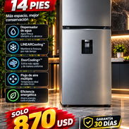 🧊 INVERTER 🧊 REFRIGERADOR LG CON DISPENSADOR 14 PIES. TENEMOS MENSAJERIA CON FACTURA Y GRANATÍA. 📲 54833699 - Img 57829401
