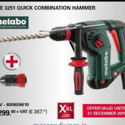 Chipijama taladro percutor de uso. Marca metabo. 220 volt. 100 usd - Img 58393298