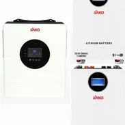 ​☀️ KIT SOLAR PRO SAKO 5KW + 15.3KWh Litio – ¡Energía Total con Mensajería! 🔋 - Img 54633386