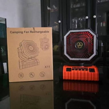 Ventilador Recargable X11. Portátil, Puerto C USB. 60 Horas - Img 125239288