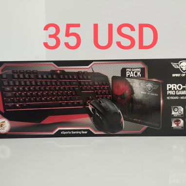 Kit de teclado + mouse - - Img 118577183