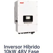 Inversor híbrido Must fase dividida 10kw 110 y 220v nuevo en caja - Img 56775773