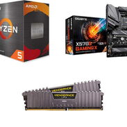 0km✅ Kit AMD Ryzen 5 5600X +Gigabyte X570S Gaming X +32GB DDR4 Corsair Vengeance LPX 📦 6 Core, 12 Hilos ☎️56092006 - Img 45484867