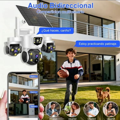 Cámara de Seguridad Solar 2NLF de 18MP/videovigilancia exterior - Img 122756048