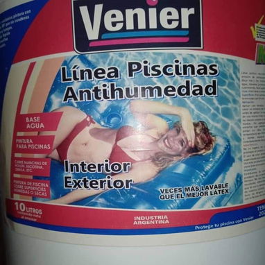Pintura de piscina acrílica base agua - Img 120323286