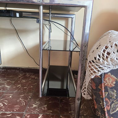 Mesa de pc cristal completo - 2/3