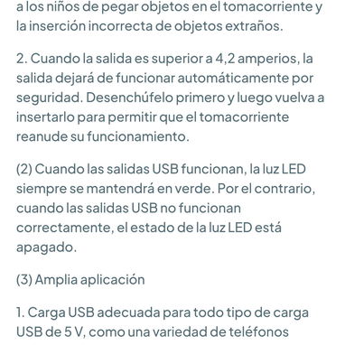 Toma con USB + Tipo C (4.2A) 🌐 Tomacorriente - Img 127667362