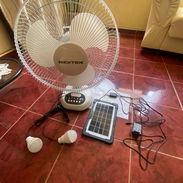 VENTILADOR SOLAR RECARGABLE 12" NEXTEK Alamar - Img 55376663
