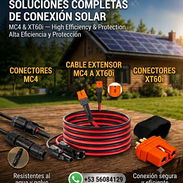 Cable fotovoltaico cable para paneles solares cable psra ecoflow - Img 56824463