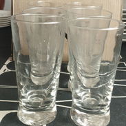 JUEGO DE 6 VASOS DE CRISTAL PARA VODKA Y TEQUILA / LLAMAR O CONTACTAR POR WHATSAPP AL 5 483 6334 - Img 55278866